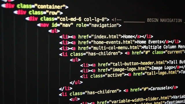 Wie sieht die Website-Struktur mit HTML aus?