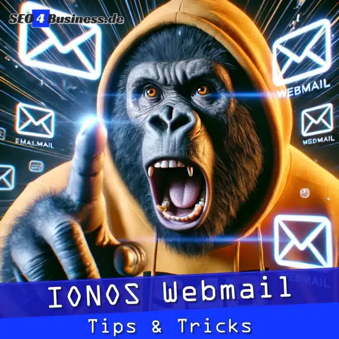 Gorilla entdeckt versteckte Ionos Webmail-Funktionen.