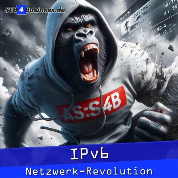 IPv6 Netzwerk-Revolution illustriert