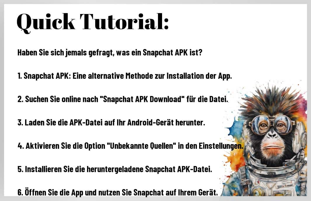 Was verbirgt sich wirklich hinter einem Snapchat APK? Entdecken Sie die verborgenen Schätze, die dieses kleine Dateiformat für Ihr Snapchat-Erlebnis bereithält. Lassen Sie sich von den unzähligen Möglichkeiten überraschen, die ein APK für Ihre Nutzung von Snapchat eröffnet. Tauchen Sie ein in die faszinierende Welt der erweiterten Funktionen und werden Sie zum Meister Ihres Snapchat-Universums!