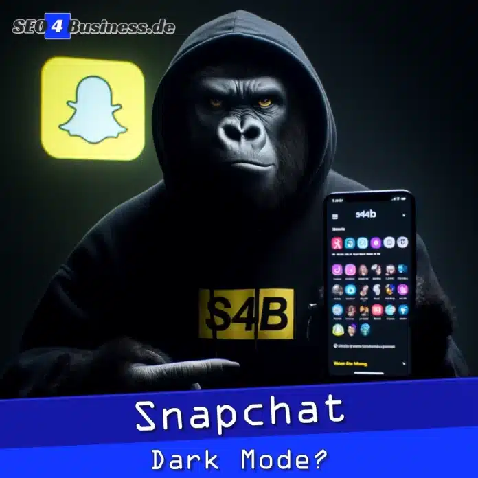 Gorilla erklärt Snapchat Dark Mode