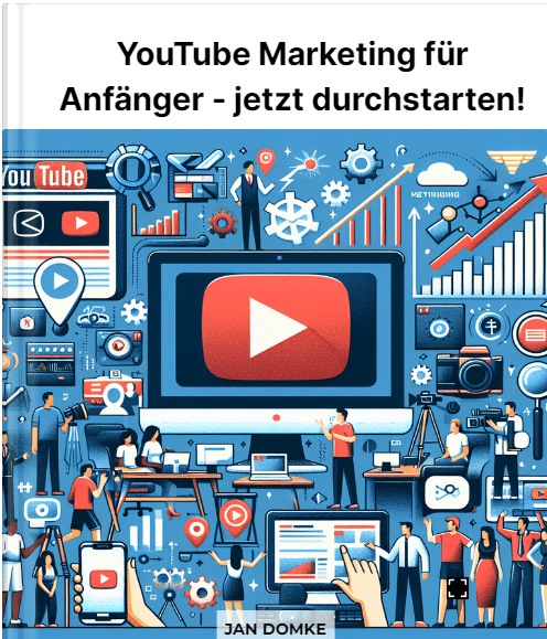 YouTube Marketing für Anfänger - E-Book Cover