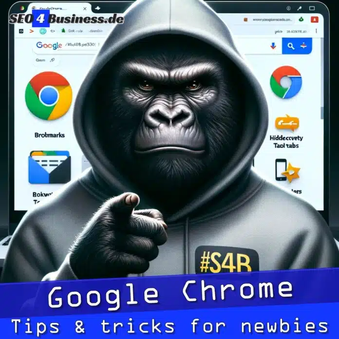 Gorilla zeigt Google Chrome Tricks