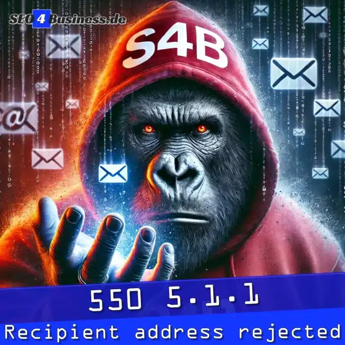 Gorilla im S4B-Hoodie greift nach einer E-Mail