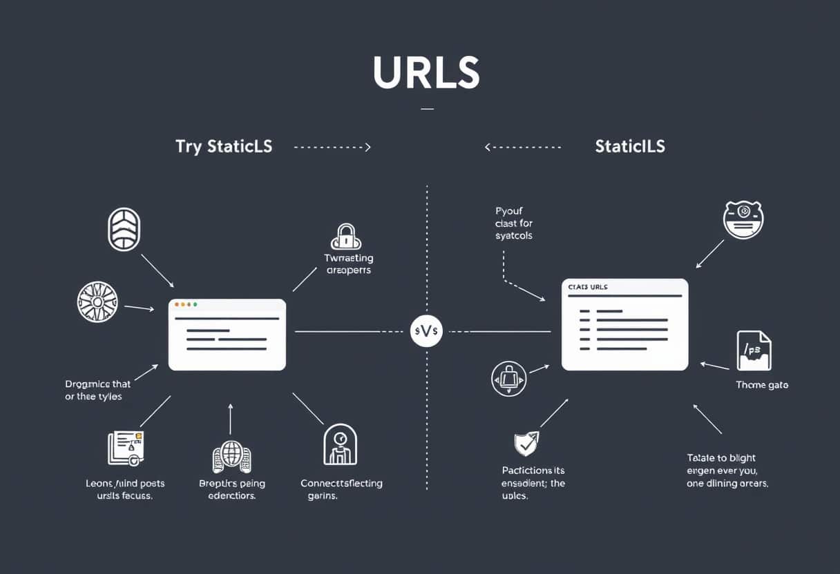 Verlieren Sie wertvolle Besucher und Ranking-Punkte durch dynamische URLs? Jede Minute, die Sie zögern, könnte Ihre Konkurrenz bereits den entscheidenden Vorteil verschaffen. Statische URLs sind der Schlüssel, um Ihre Website sofort lesbarer und attraktiver für Suchmaschinen zu machen. Wenn Sie diese Chance jetzt nicht nutzen, riskieren Sie, dauerhaft hinter Ihren Mitbewerbern zurückzubleiben. Verpassen Sie nicht die Möglichkeit, Ihre SEO-Ergebnisse dramatisch zu verbessern!