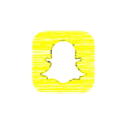 Smartphone mit geöffneter Snapchat-App und rotem Löschen-Symbol